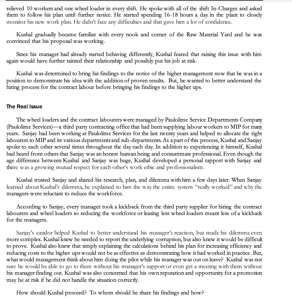 is the most powerful response you can offer? What is the best