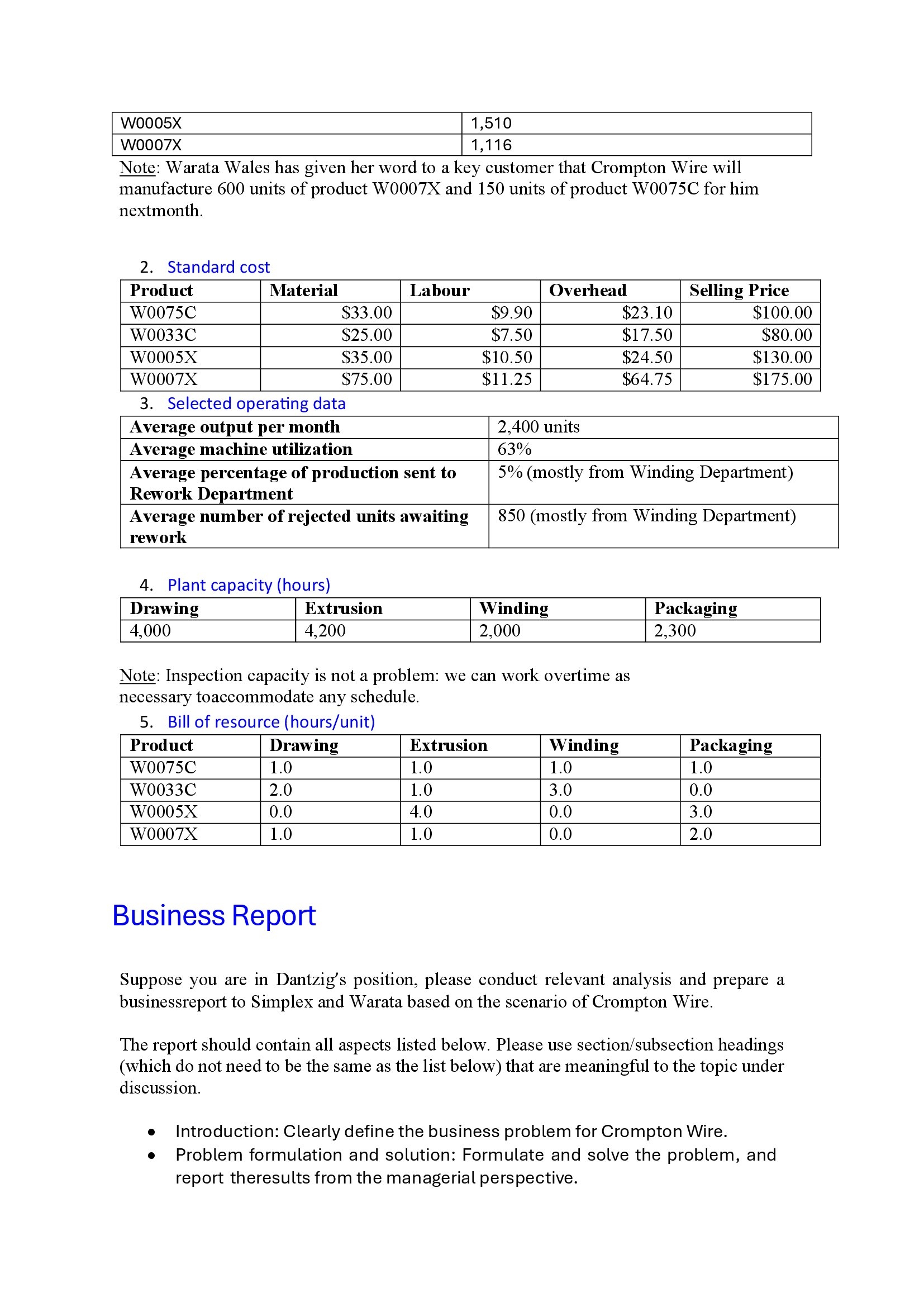  Case Study: Crompton Wire WindingNote: Warata Wales has given her word