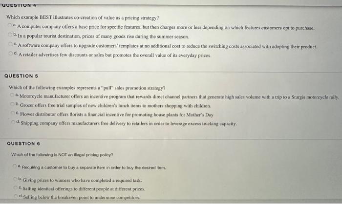 applies to the model that estimates the actual profit made on sales