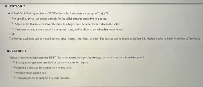 of an item after transactional costs have been applied? a. Maintenance profit