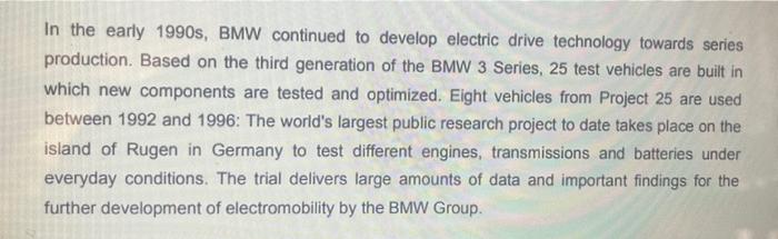 and optimized. Eight vehicles from Project 25 are used between 1992 and