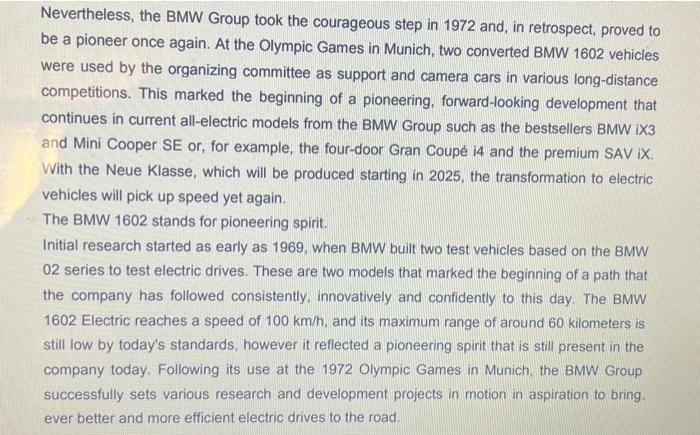 YEARS OF ELECTROMOBILITY: PIONEER AND DRIVER OF INNOVATION. The visionary history of