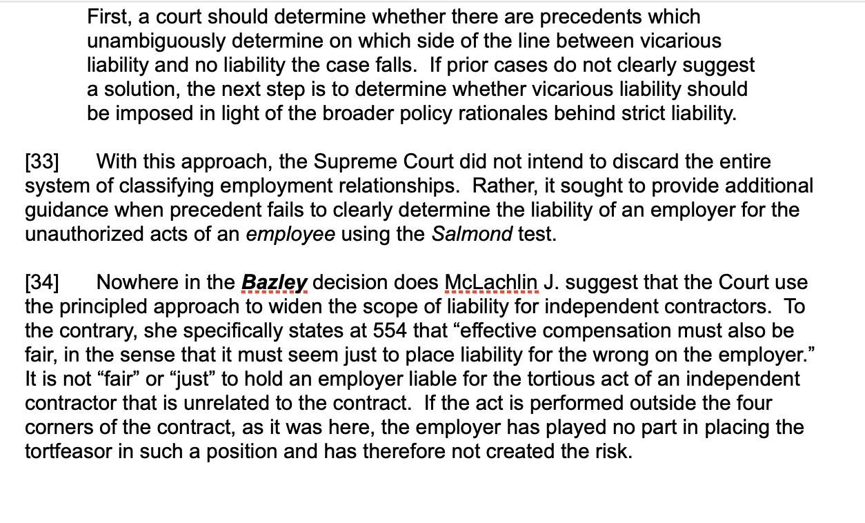 received a cheque from ABC Capital Corporation, which included the appropriate amount