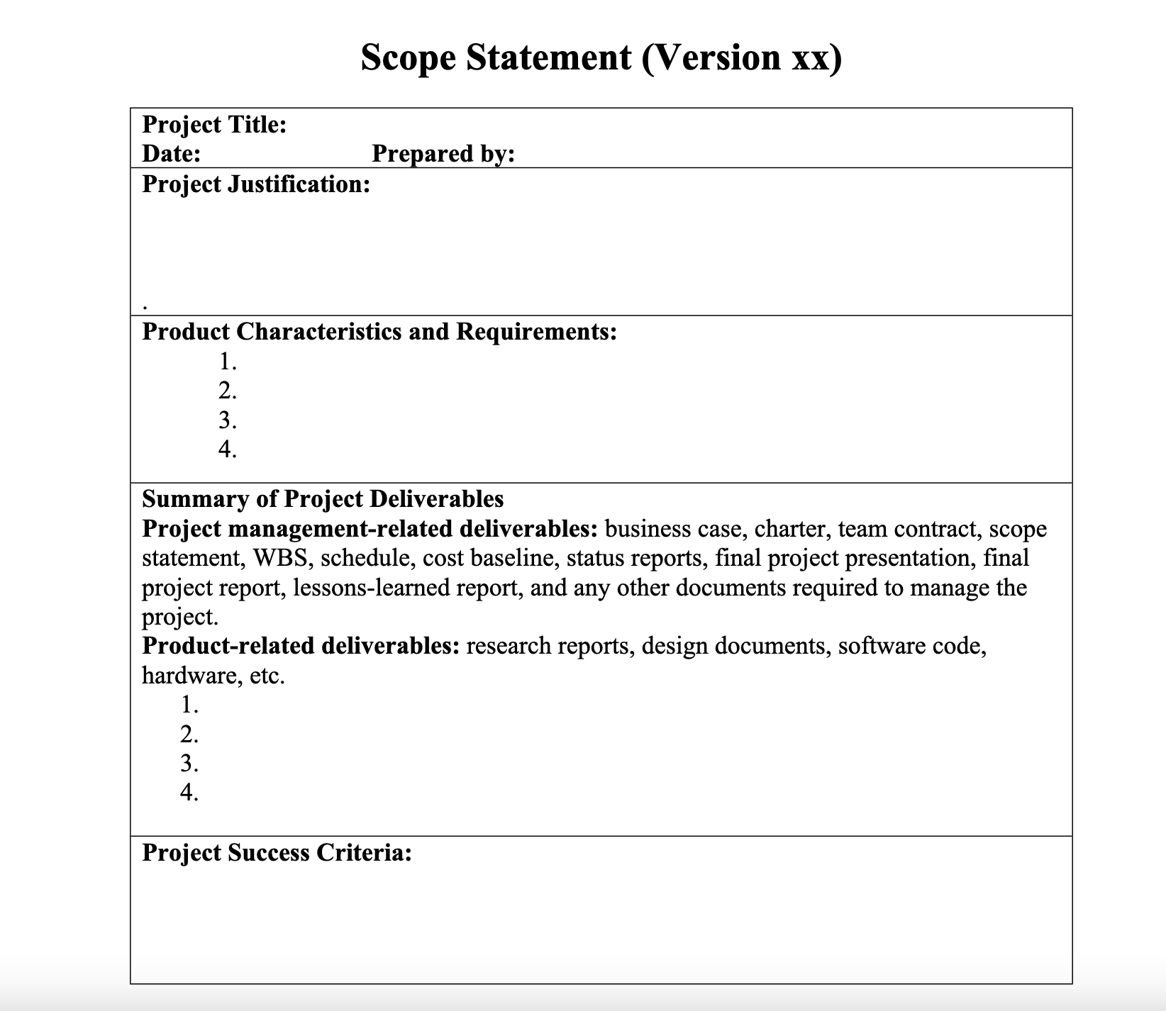  Scope Statement: You are the project manager for the Cloud Computing