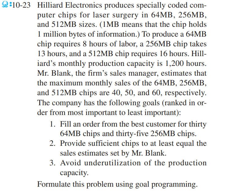  Hilliard Electronics produces specially coded computer chips for laser surgery in