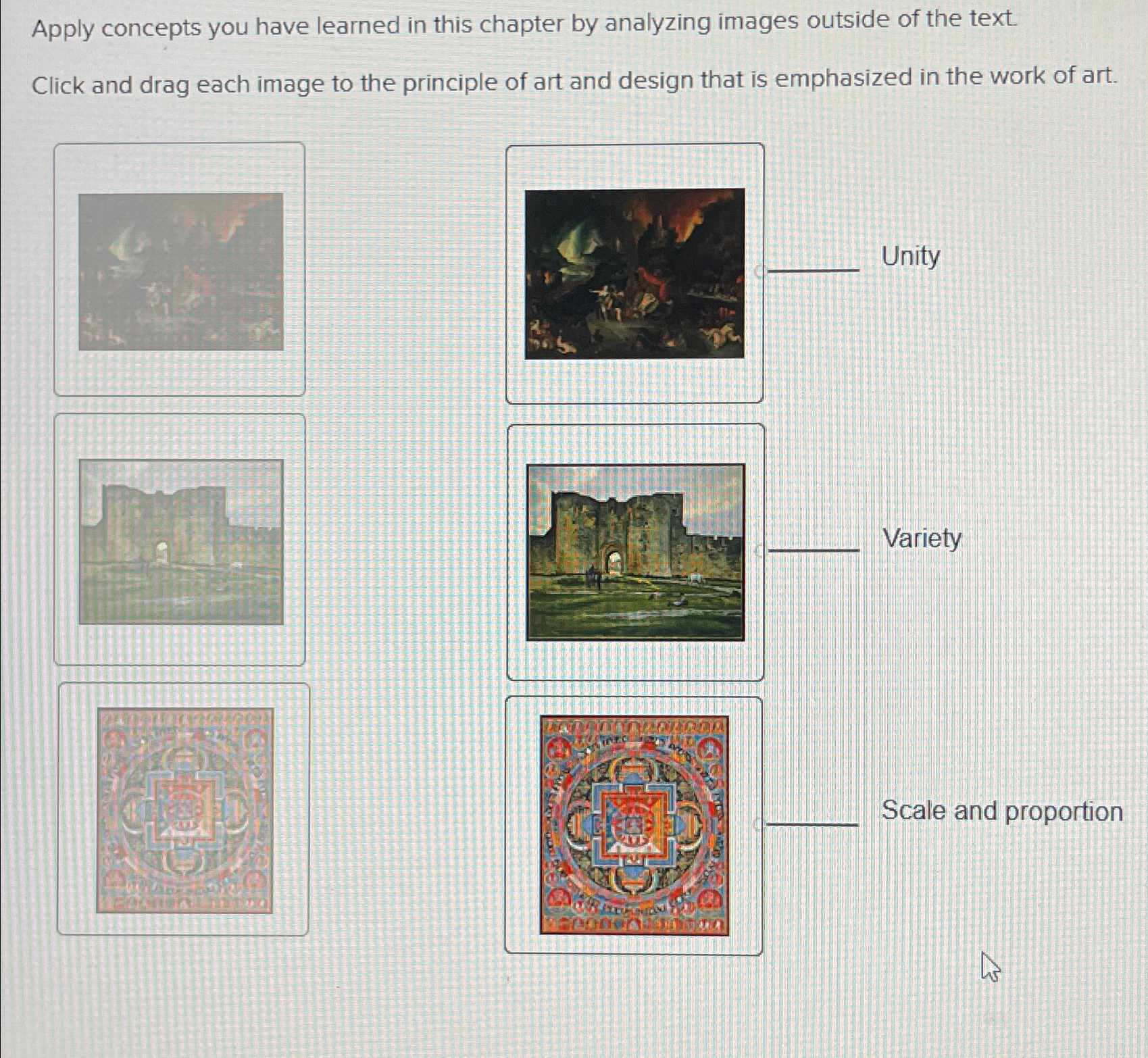  Apply concepts you have learned in this chapter by analyzing images