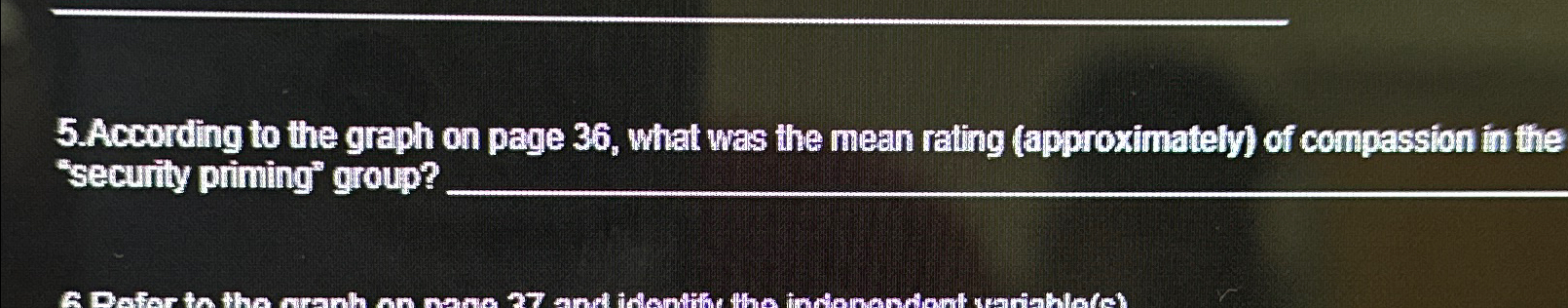  5.According to the graph on page 36, what was the mean