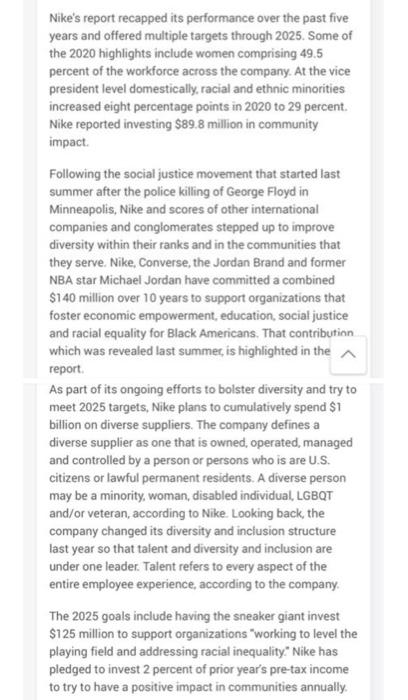 Parker believes that diversity leads to creativity and innovation and wants all