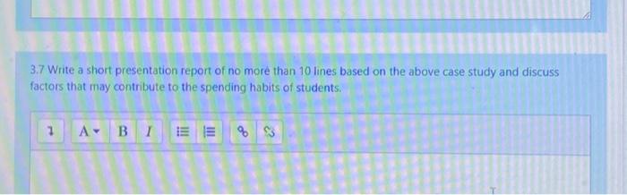 students' money (78\%) came from parents and other relatives. About a quarter