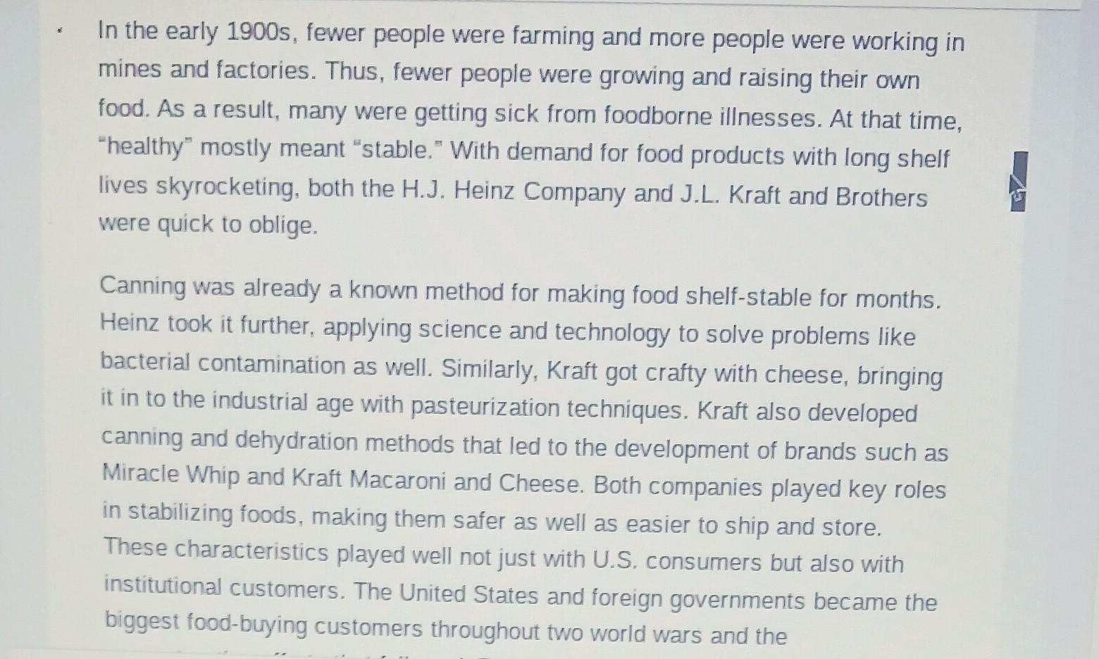 Company Case Kraft Heinz: Once a Taste Maker Now Struggles as Consumer