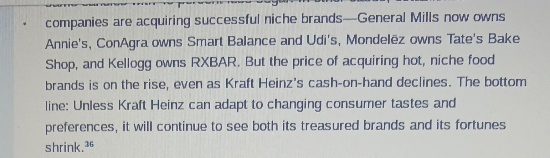 innovative processing, production, and distribution methods. Today, you'd be hard pressed to
