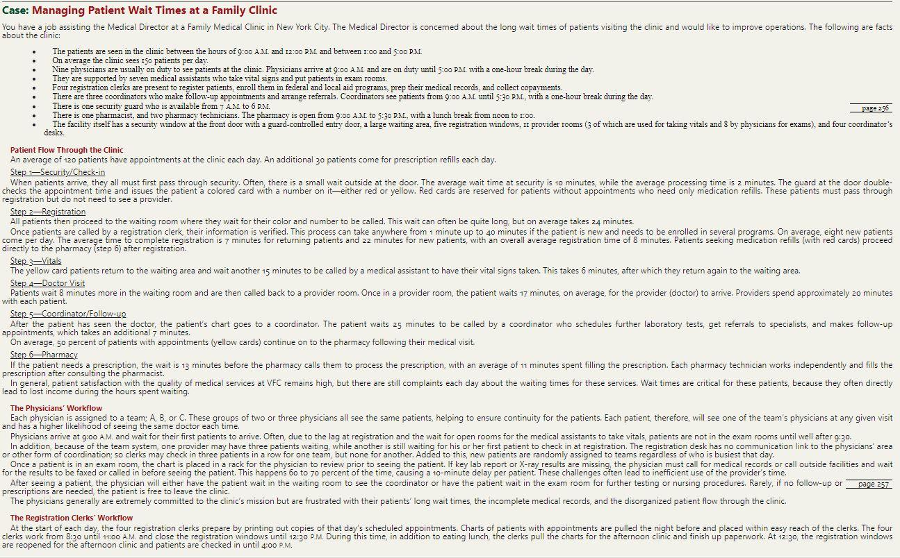  Questions 1. Draw two process flow diagrams. One for the pharmacy