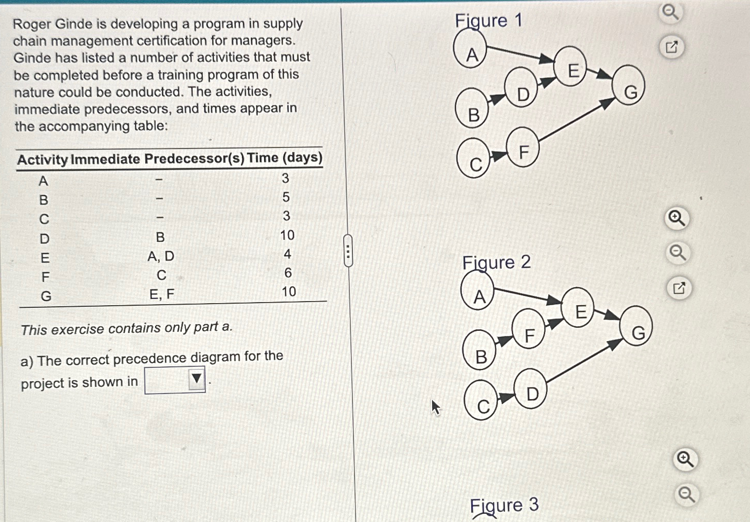 Roger Ginde is developing a program in supply chain management certification