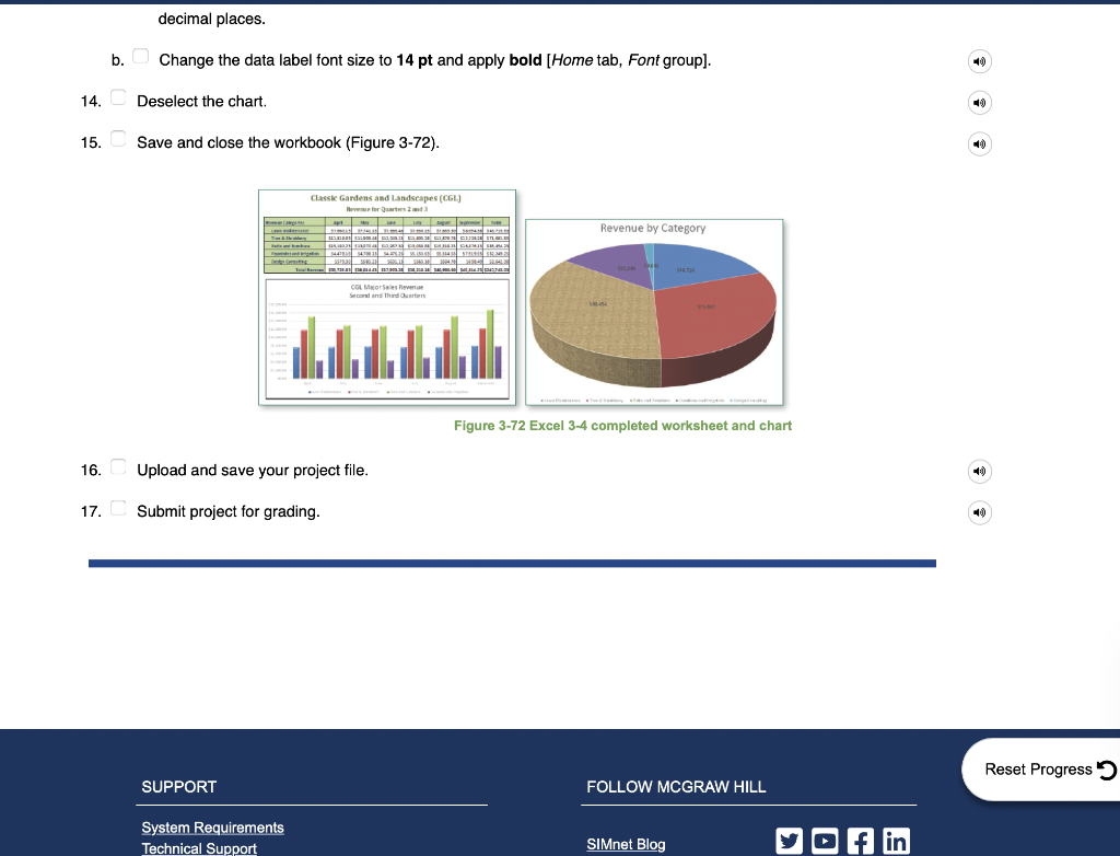 also build a pie chart sheet to graph the proportion that each
