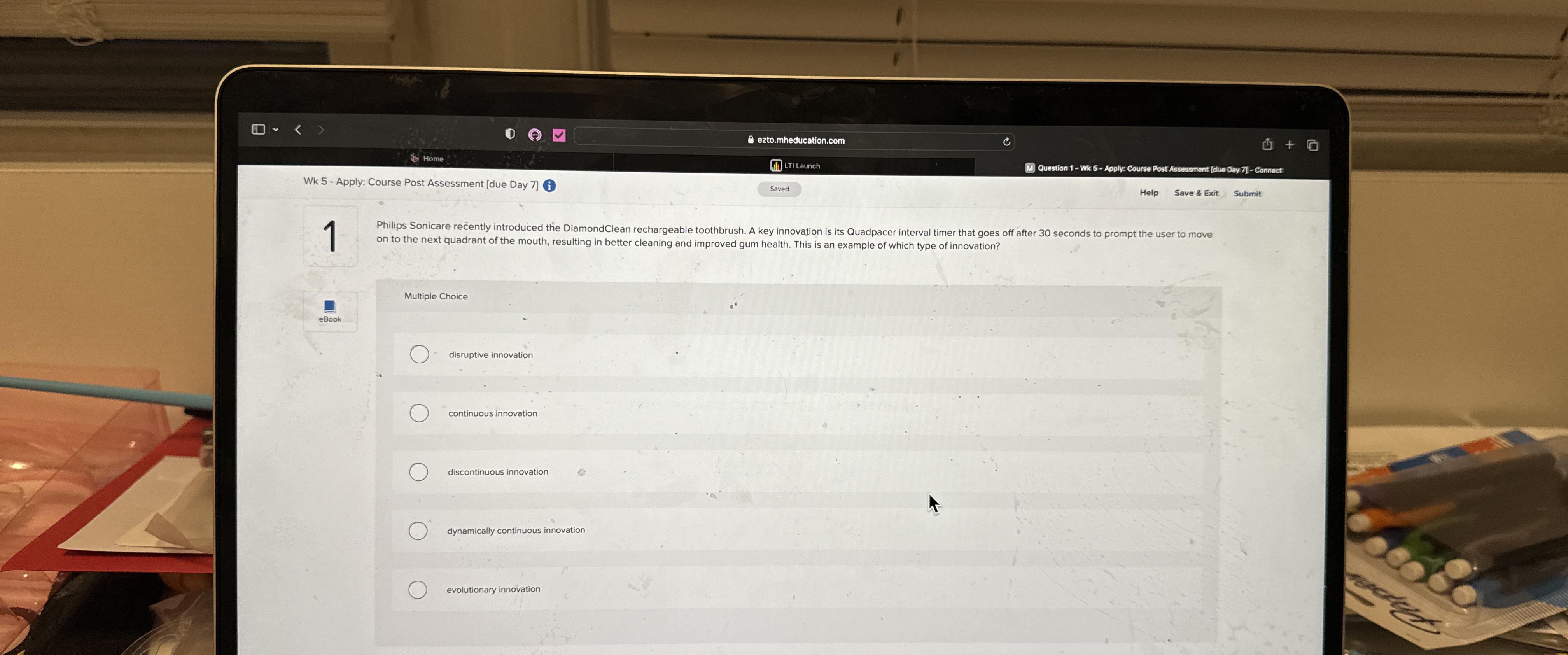  Wk 5- Apply: Course Post Assessment [due Day 7] i 1