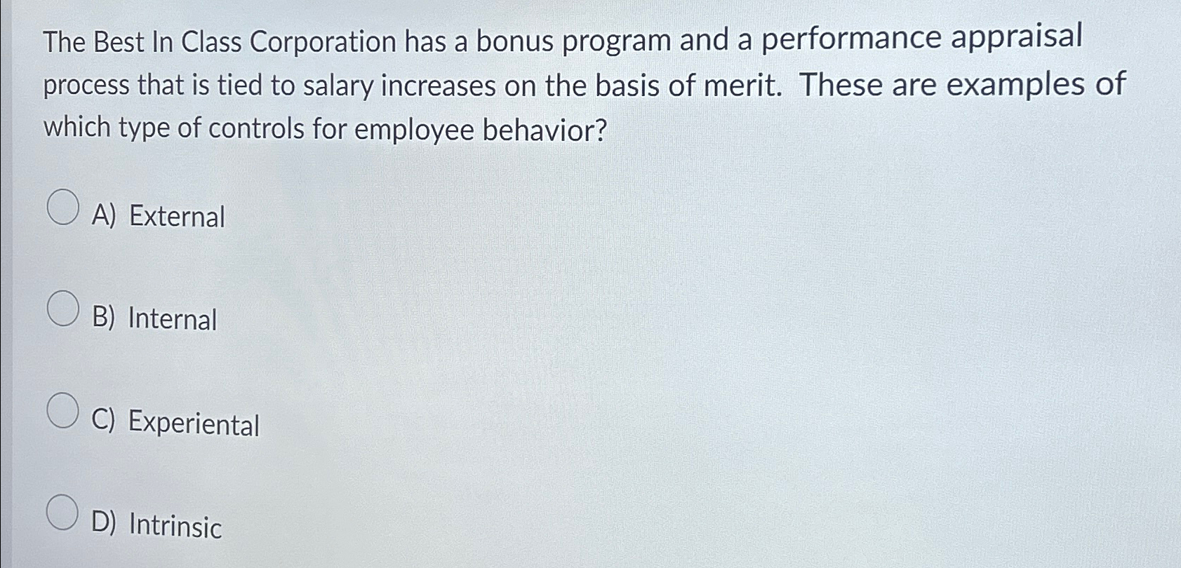  The Best In Class Corporation has a bonus program and a