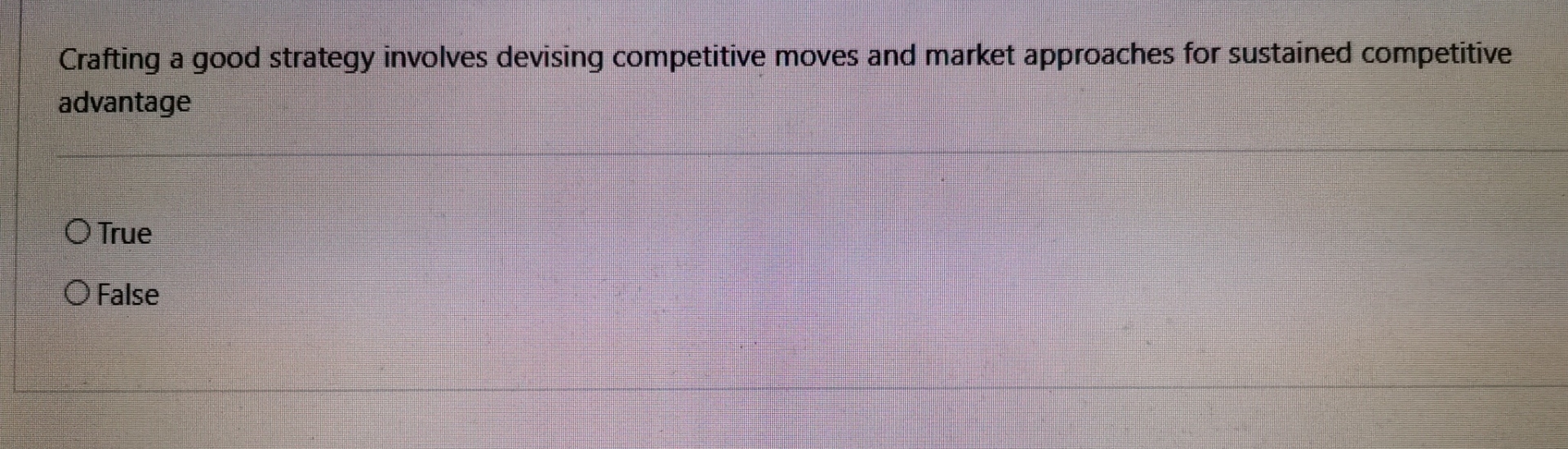  Crafting a good strategy involves devising competitive moves and market approaches
