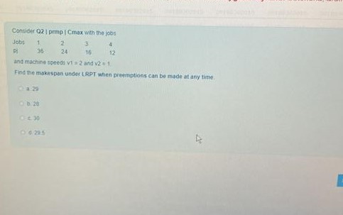 please step by step answer Consider Q2 I prmp / Cmax wth