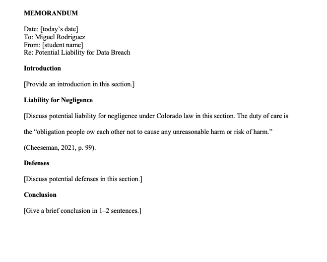  LS311-2: Discuss the relationship of torts to risk management. GEL-6.06: Apply