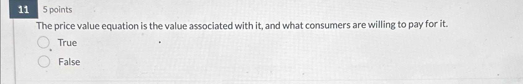  The price value equation is the value associated with it, and