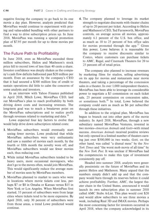 a transaction between theaters and customers. Each time a customer wanted to