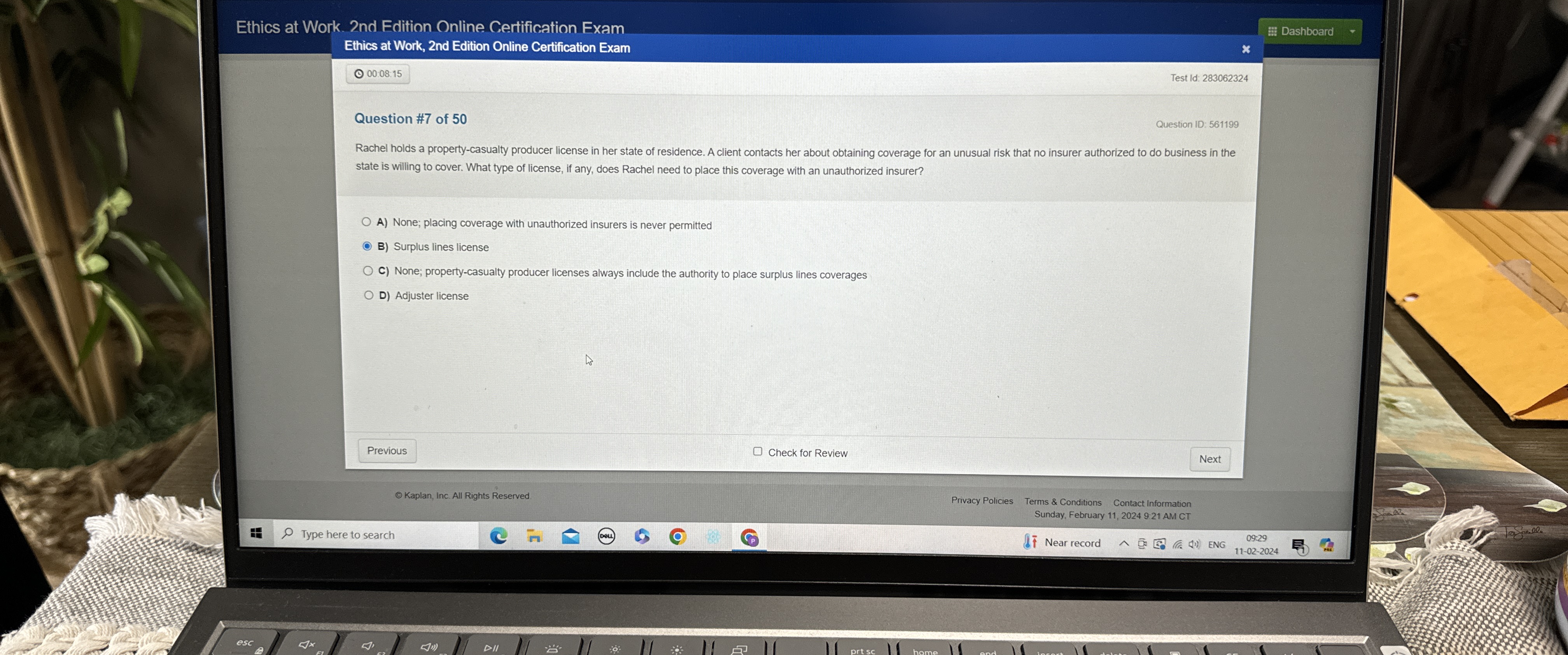  Ethics at Work. 2nd Edition Online Certification Exam Ethics at Work,