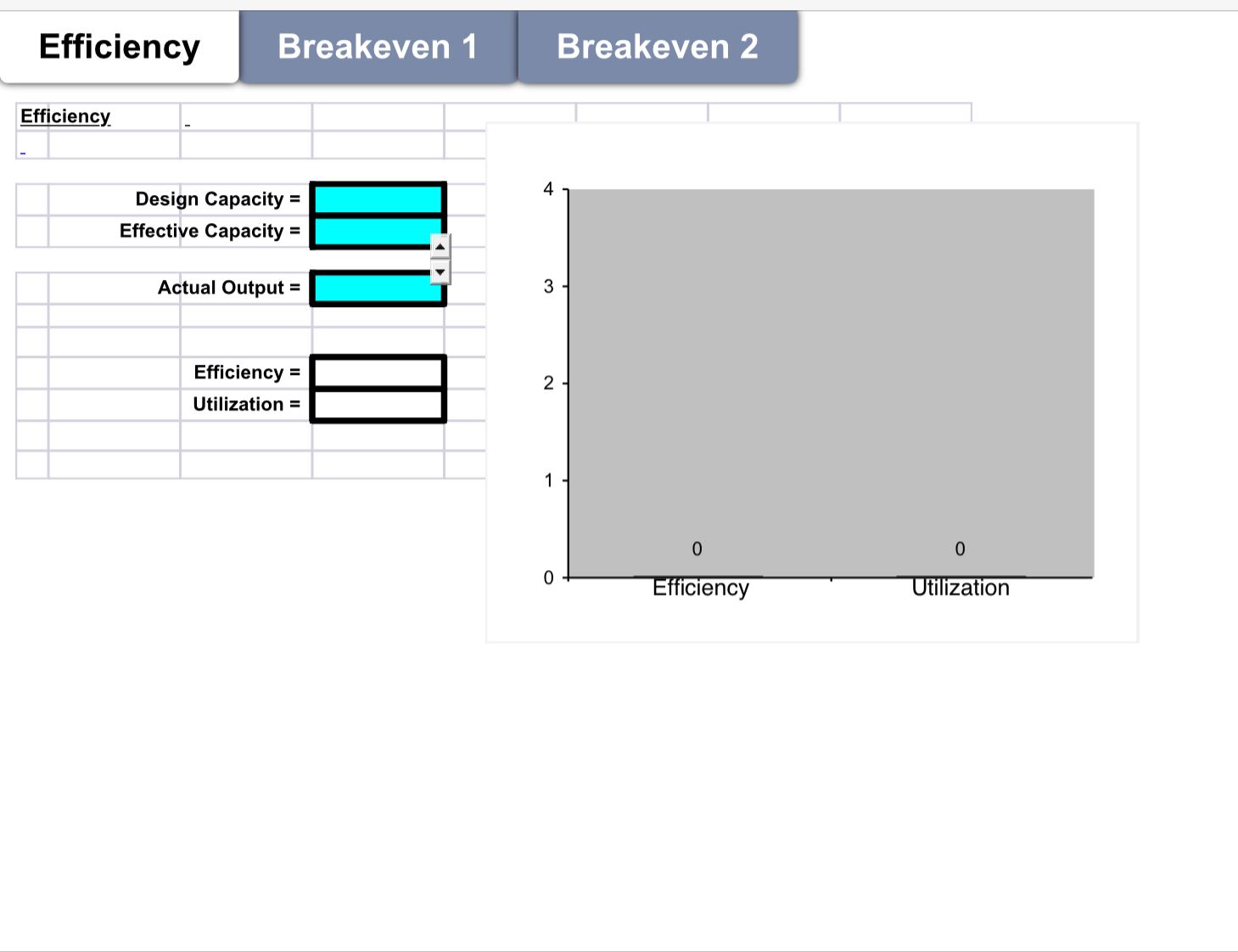 facility is considering three capacity alternatives: for its new line of products,