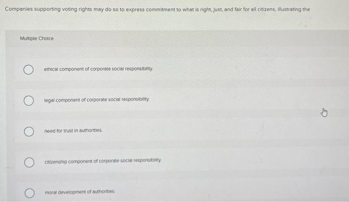 or not. Corporate social responsibility focuses on the importance of profitablity so