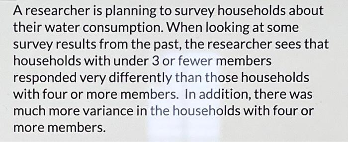 on the right, name the best sampling technique and briefly describe why