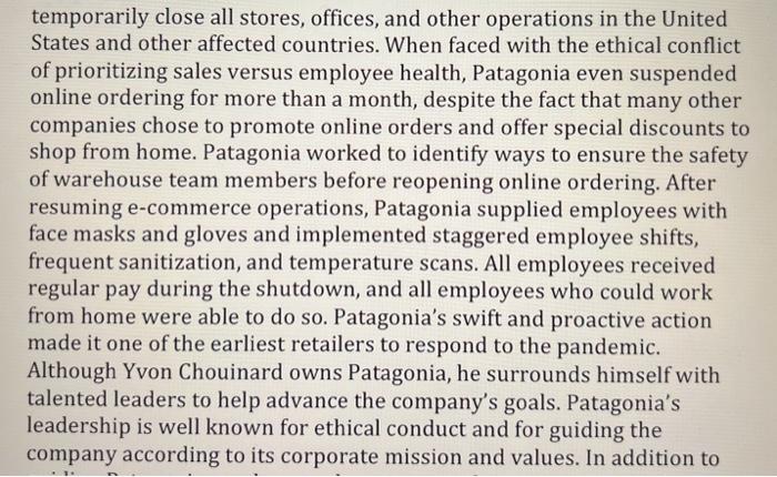 when writing this essay. Instead, justify your answers by applying what you