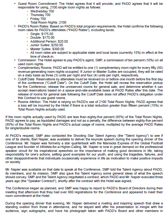 create options and/or alternatives. 4. What is PADDs BATNA? 5. What is