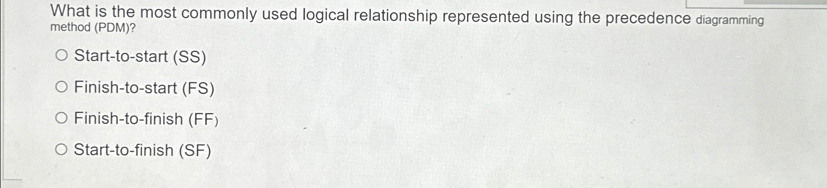  What is the most commonly used logical relationship represented using the