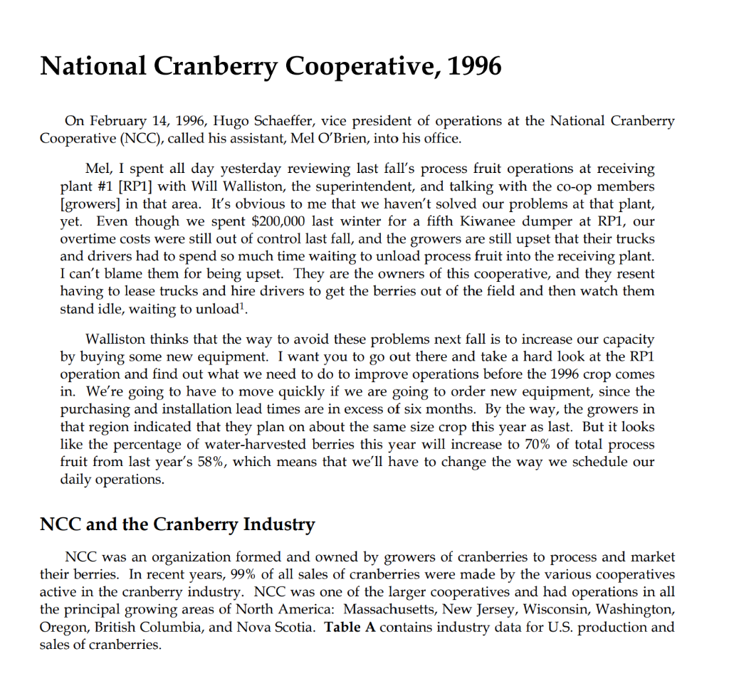 . Question 1) What is the average waiting time for a truck?
