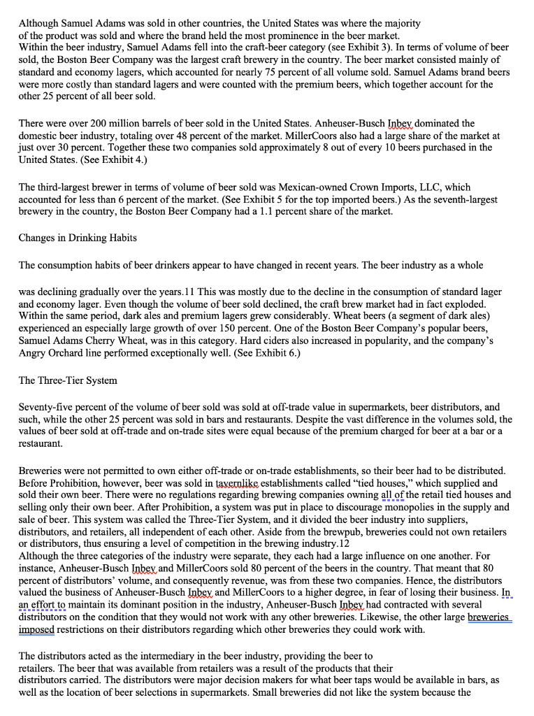 GROWTH* As the Boston Beer Company continued its growth momentum into 2015,