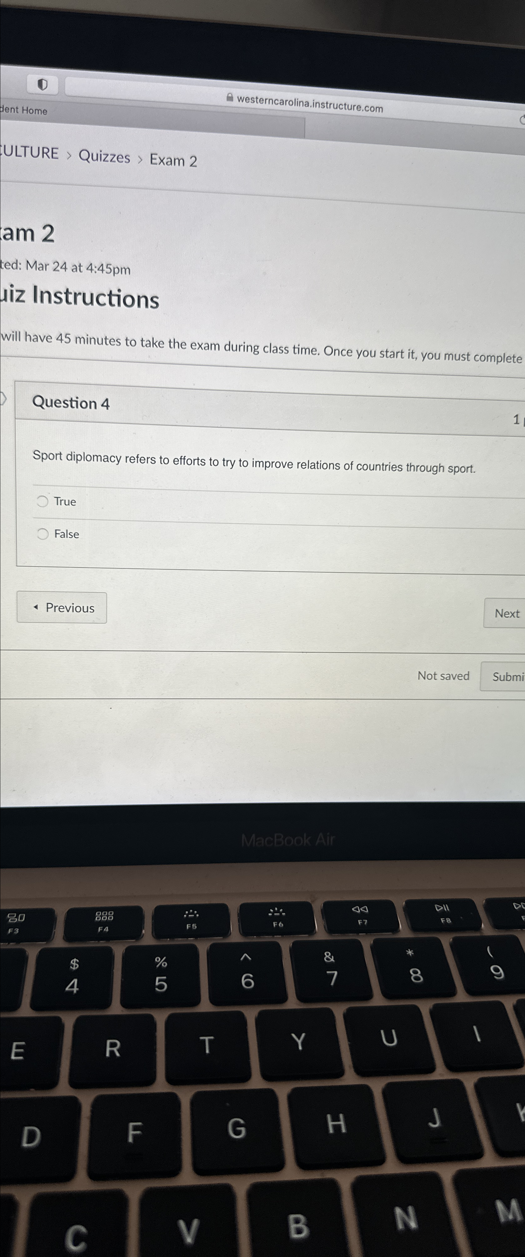  am2 ted: Mar 24 at 4:45pm diz Instructions will have 45