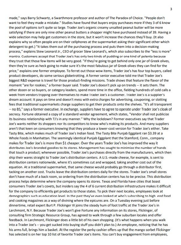 themselves in the environment? 2. What is their business model (Who, what,