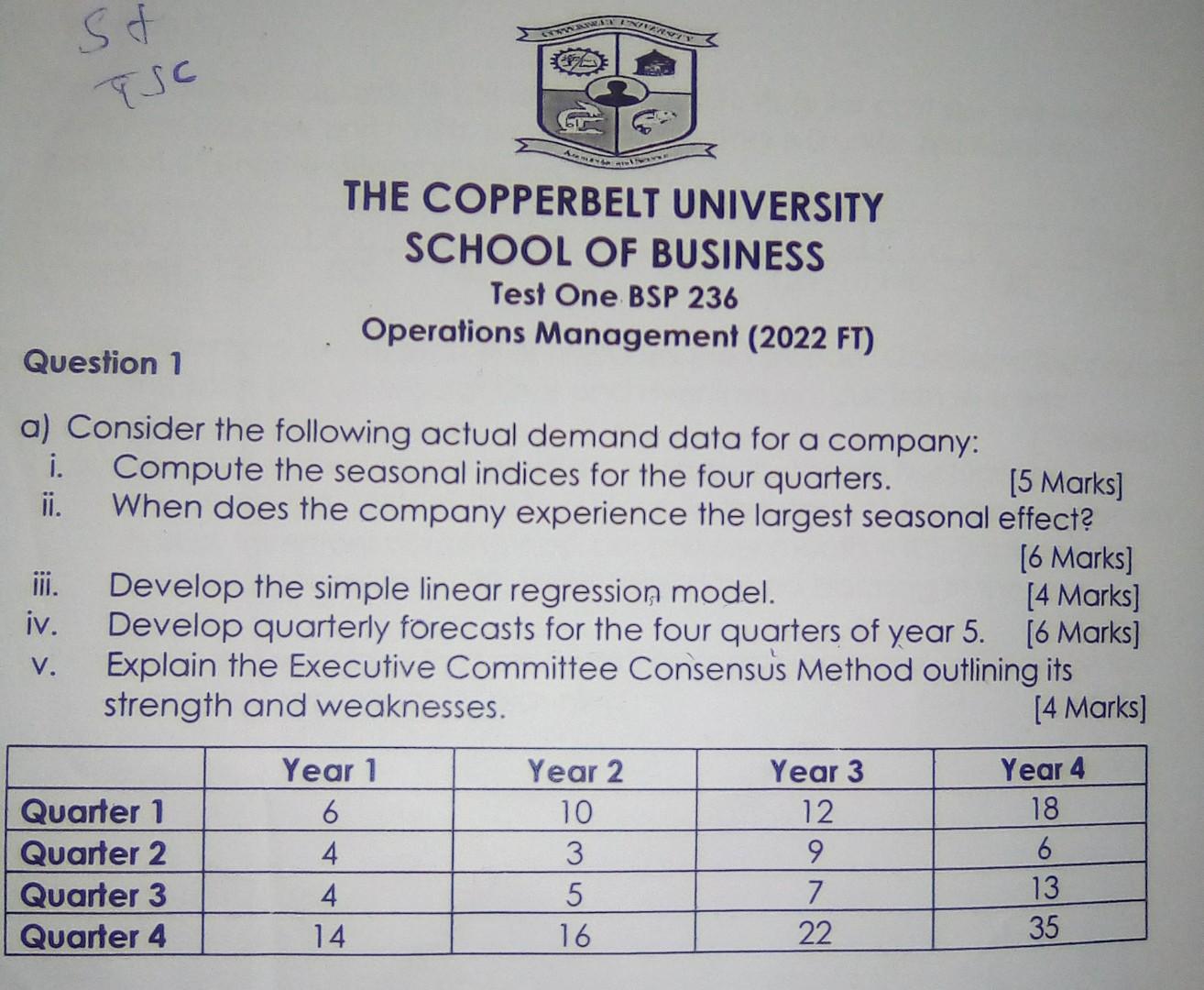 bagged cement from Dangote, a manufacturer in Ndola. Demand is reasonably constant