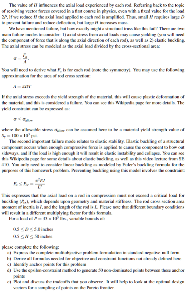 of formulas from solid mechanics, although background in this topic is not