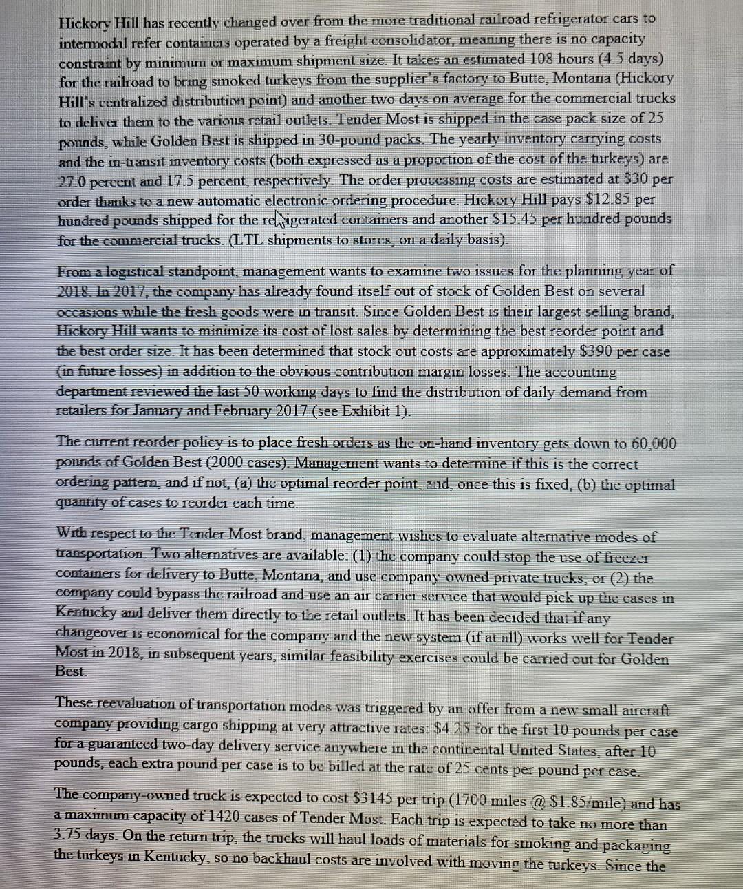 Most Brand. HICKORY HIILL CASE Hickory Hill is a well-established smoked foods