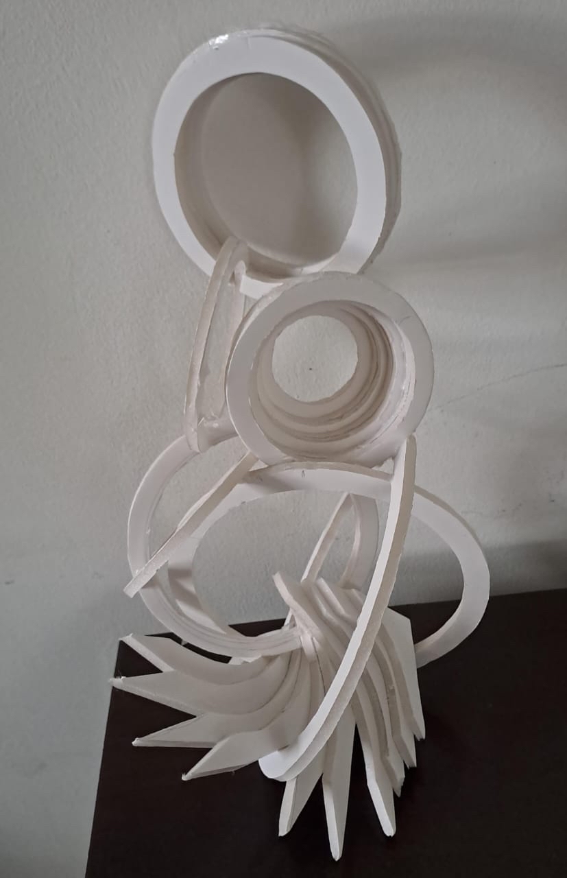  What are the elements of design shown in this model 