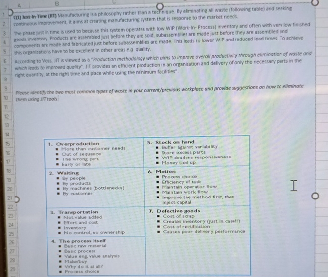  2 continuous improvement, it aims at creating manufacturing system that is