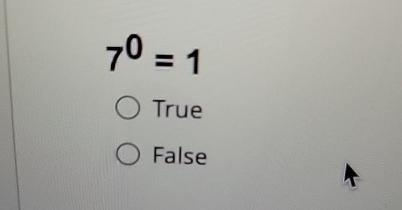  70=1 True False 