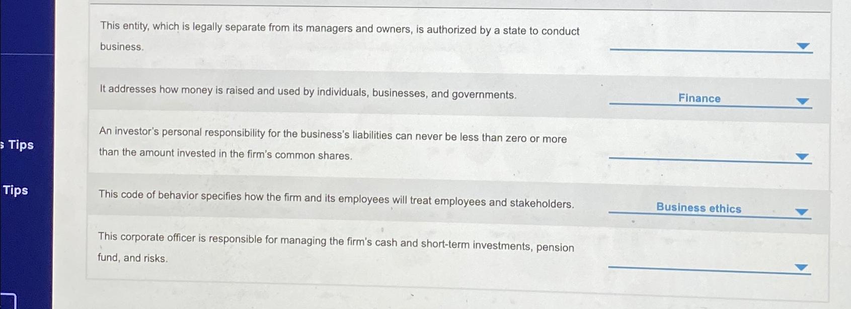  This entity, which is legally separate from its managers and owners,