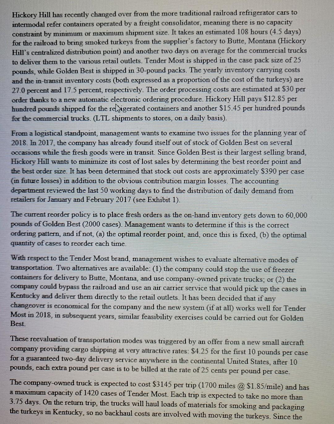 best brand. HICKORY HIILL CASE Hickory Hill is a well-established smoked foods