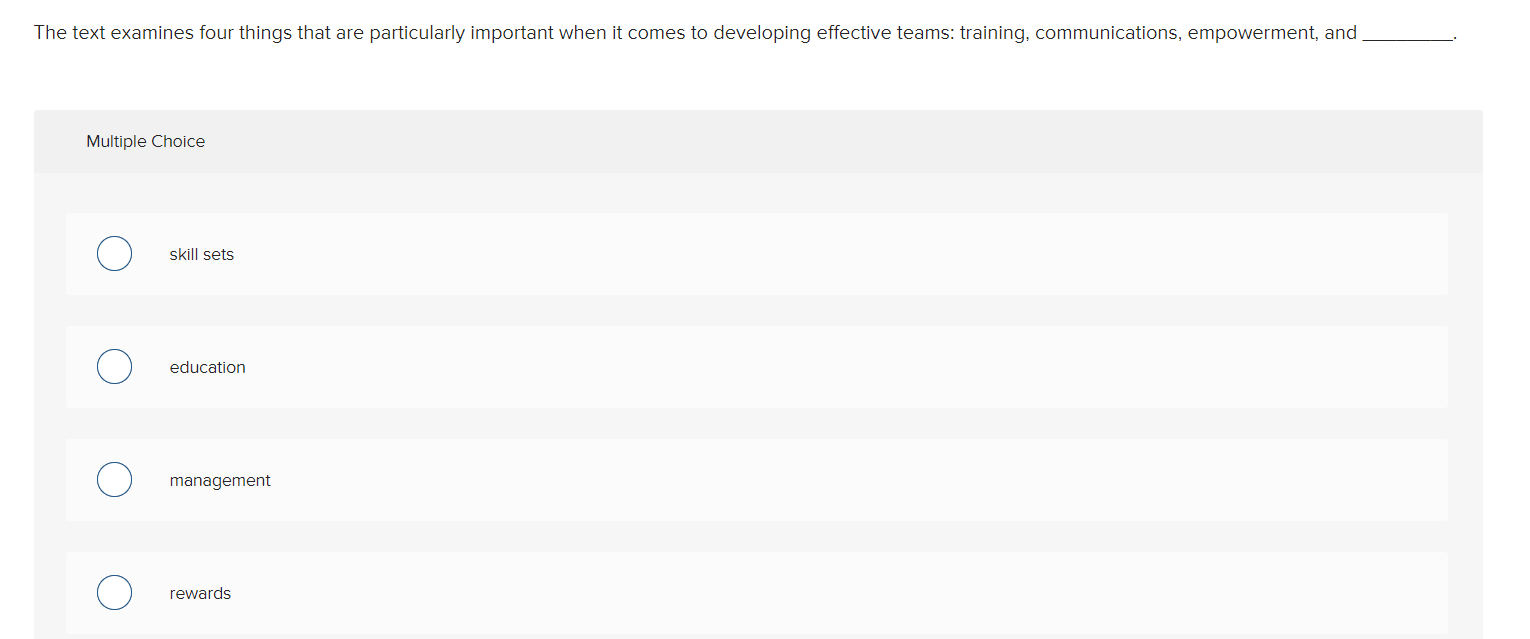  The text examines four things that are particularly important when it