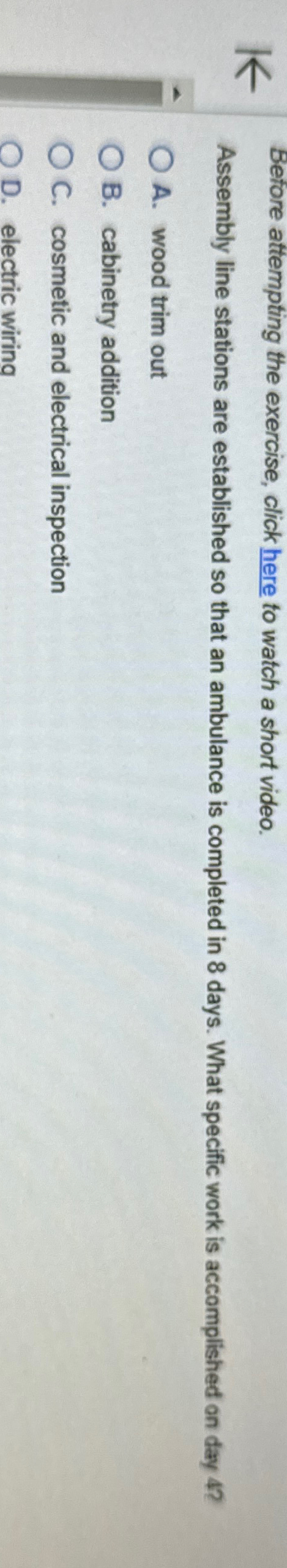  Before attempting the exercise, click here to watch a short video.