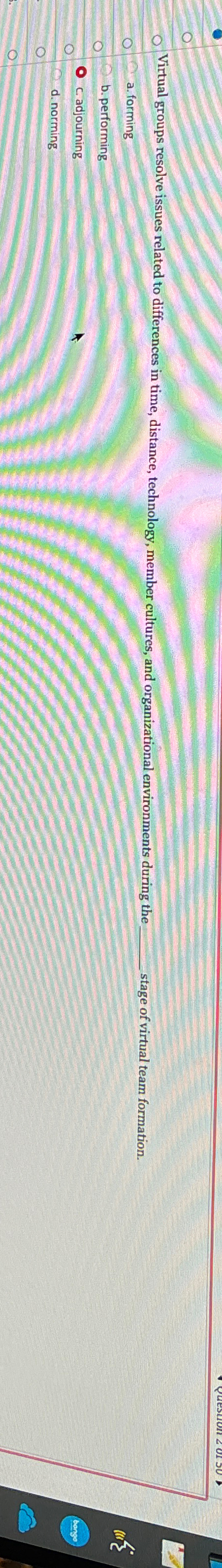  Virtual groups resolve issues related to differences in time, distance, technology,