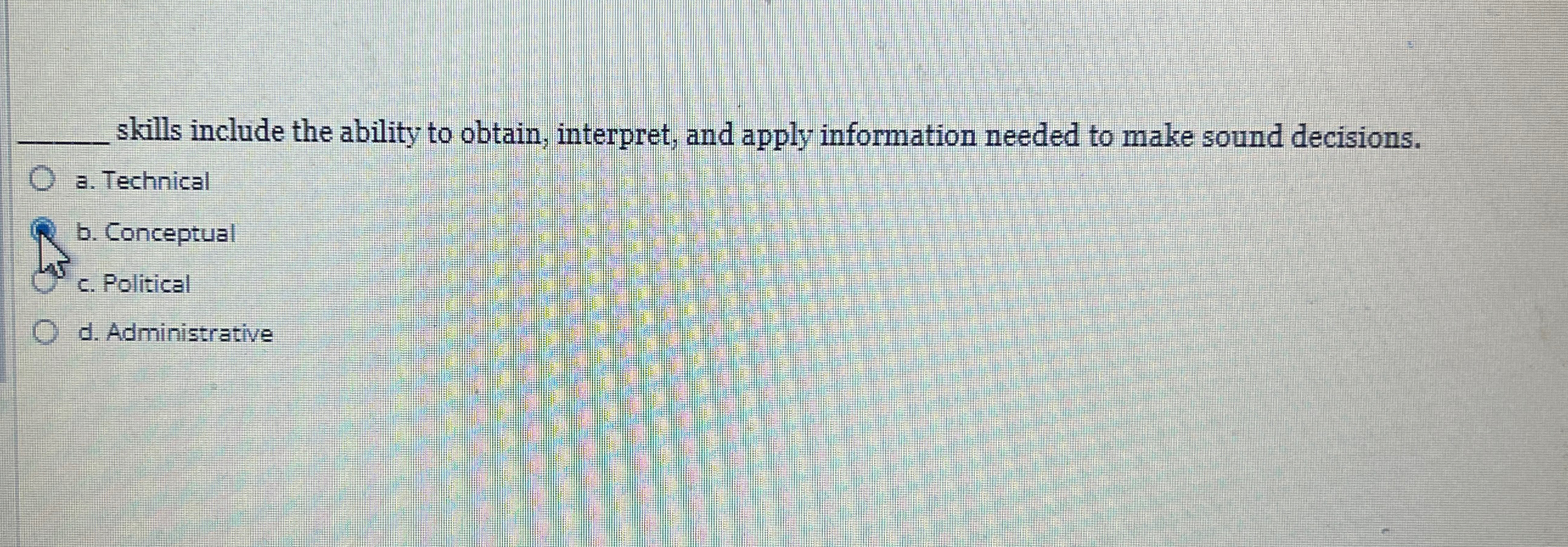  skills include the ability to obtain, interpret, and apply information needed