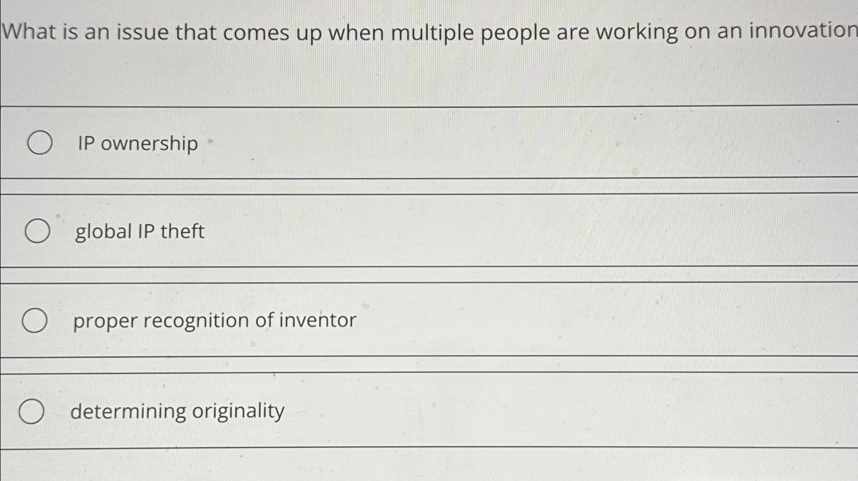  What is an issue that comes up when multiple people are