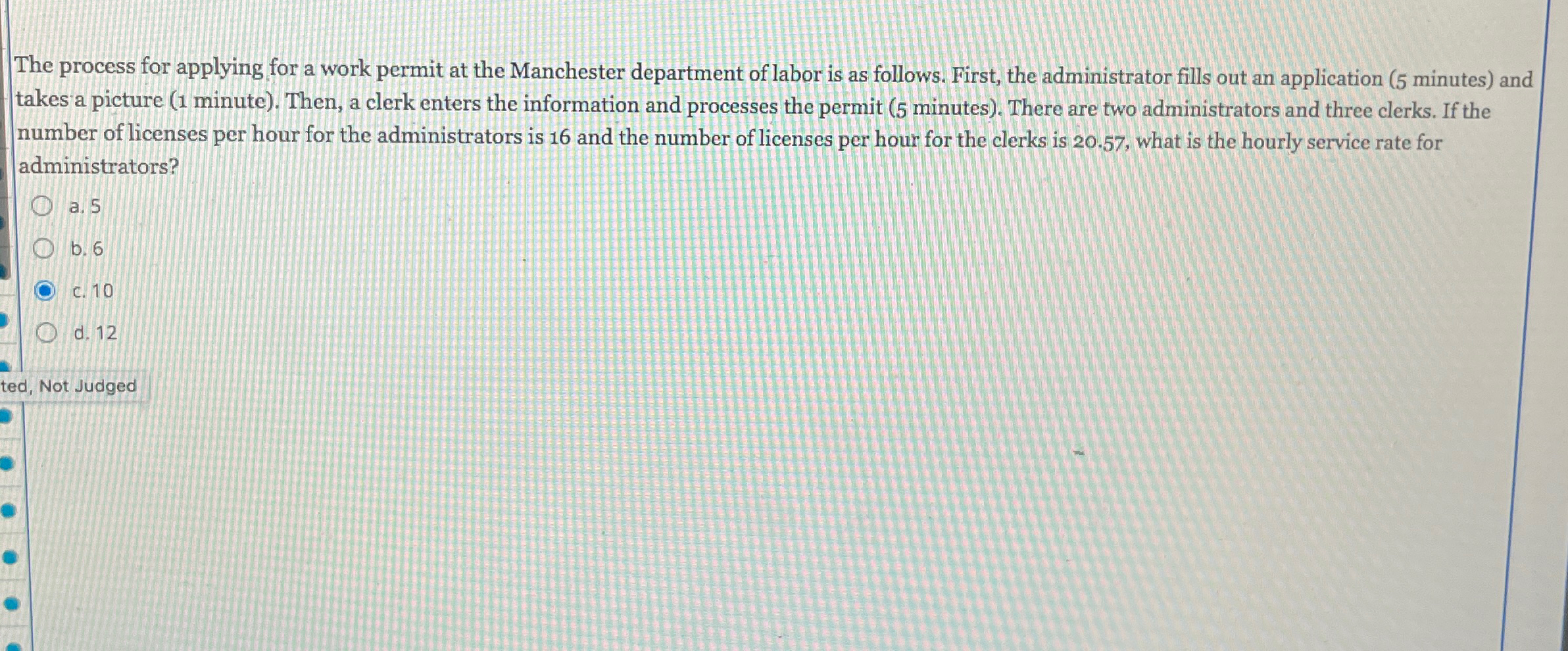  The process for applying for a work permit at the Manchester